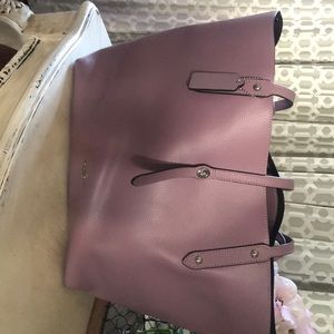 Pink coach bag
